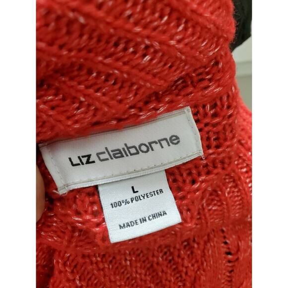 Liz Claiborne Cowl Neck Long Sleeve Sweaters - Picture 9 of 11
